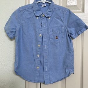 Baby gap chambray button up shirt